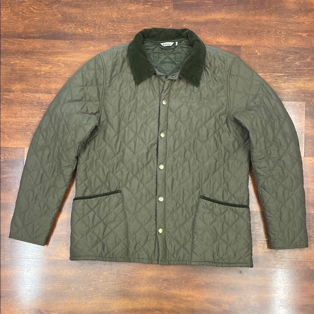 Heritage Liddesdale Quilted Jacket - Olive